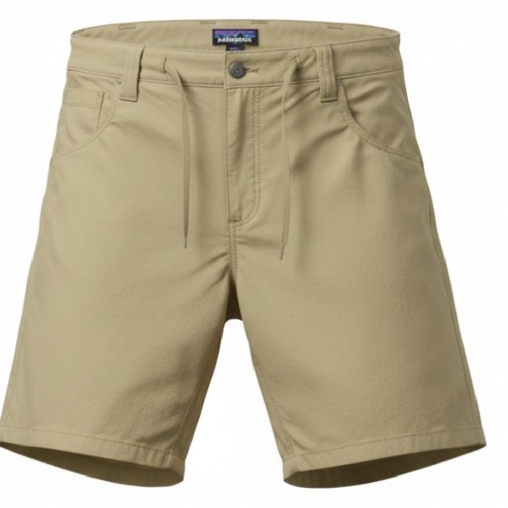 Patagonia Mens Utility Shorts Tan Size 34 Outdoor Hiking